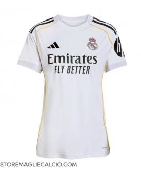 Real Madrid Maglia Gara Casa Repliche 2025-26 Donna